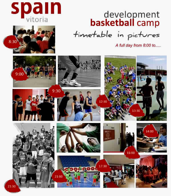 Basketball Camp Baskonia Vitoria Schedule